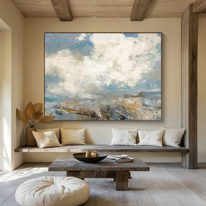 Opulent Abstract Mural for Entryway & Hotel Lobby LargeART1665