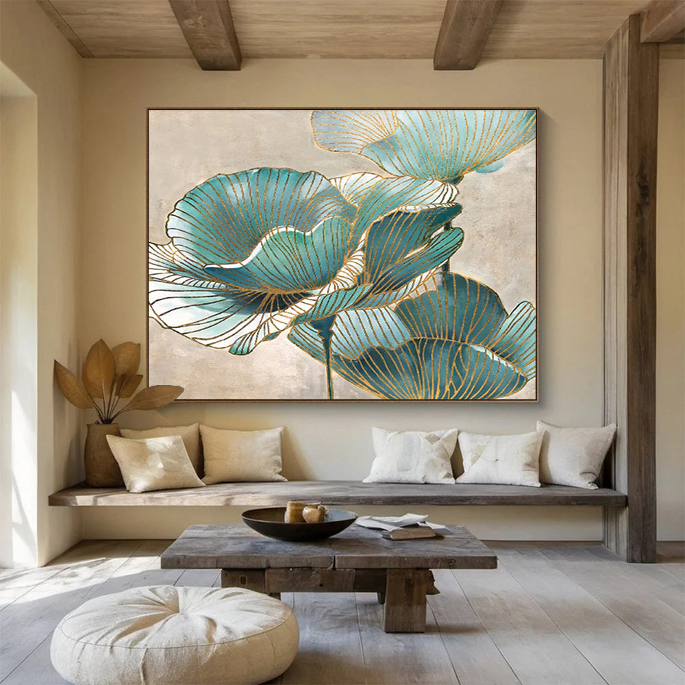 Vast Abstract Mural for Bedroom & Office DKH428