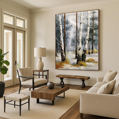 Bold Hand - Painted Textured Abstract Canvas for Entryway & Office DKH1276