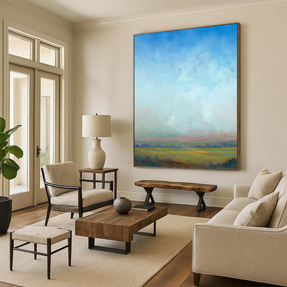 Modern Textured Abstract Mural for Office & Dining Room DKH0935