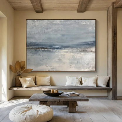 Elegant Large - Format Abstract Wall Art for Dining Room & Entryway LargeART1578