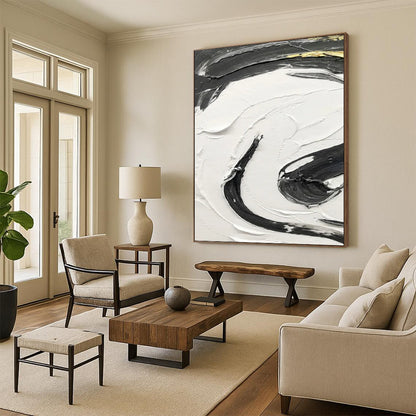 Big-Size Custom Abstract Artworks for Hotel & Entryway DTP378