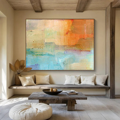 Oversized Abstract Canvas for Living & Hallway DKH401