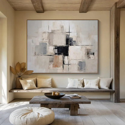 Stunning Giant Abstract Canvas for Living Room & Hotel LargeART1579