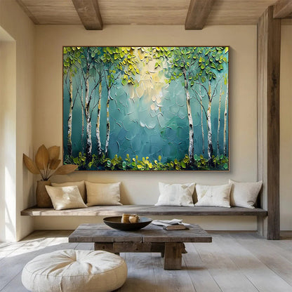 Captivating Original Large - Format Textured Hand - Crafted Abstract Wall Decor for Visual Engagement DKH828