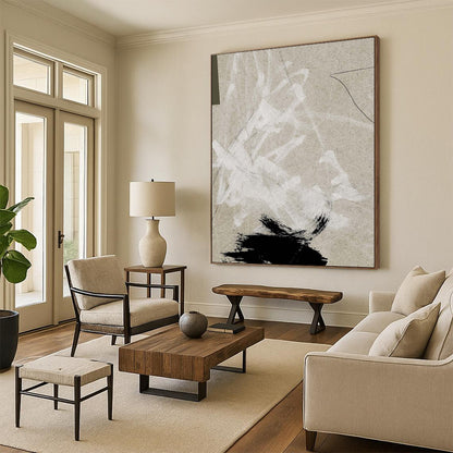 Big Custom Abstract Paintings: Handmade, Textured & Eye-Catching DTP168