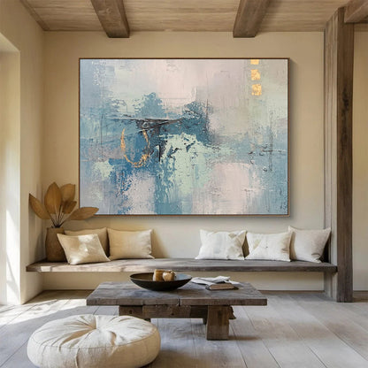 Colossal Handmade Textured Abstract Wall Decor for Emphasized Visuals DKH757