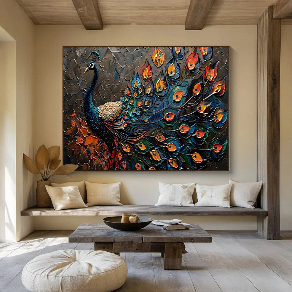 Massive Original Textured Handmade Abstract Canvas for Aesthetic Transformations DKH807