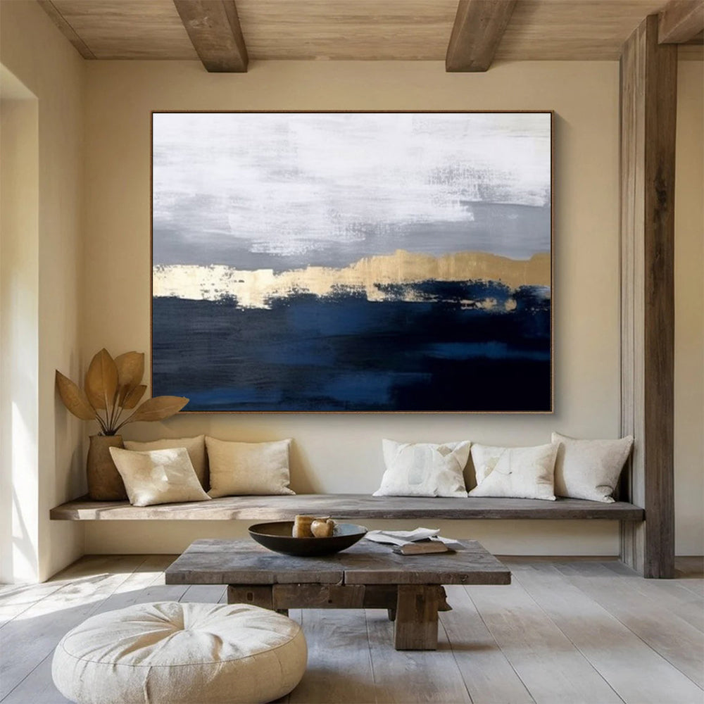Colossal Handmade Textured Abstract Wall Decor for Emphasized Visuals DKH784
