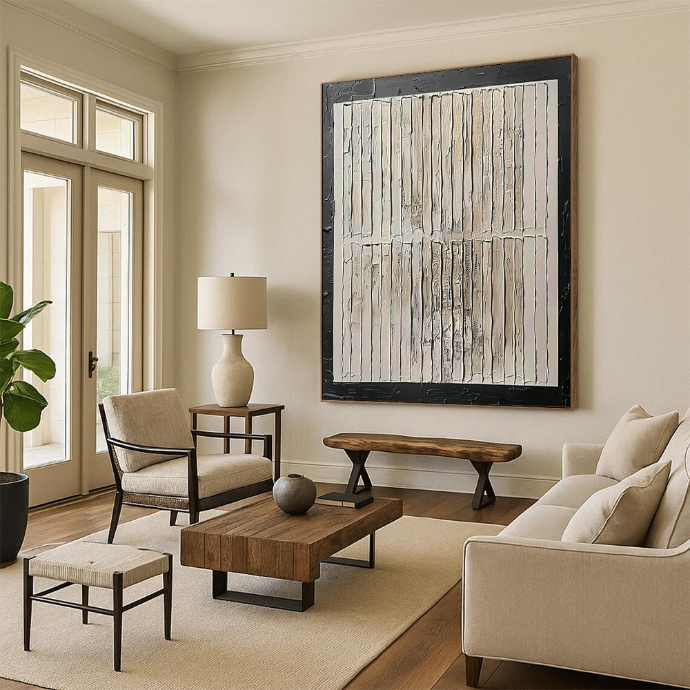 Tremendous Hand-Painted Abstract Wall Murals for Bar & Hallway LargeART2352