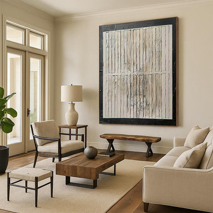 Tremendous Hand-Painted Abstract Wall Murals for Bar & Hallway LargeART2352