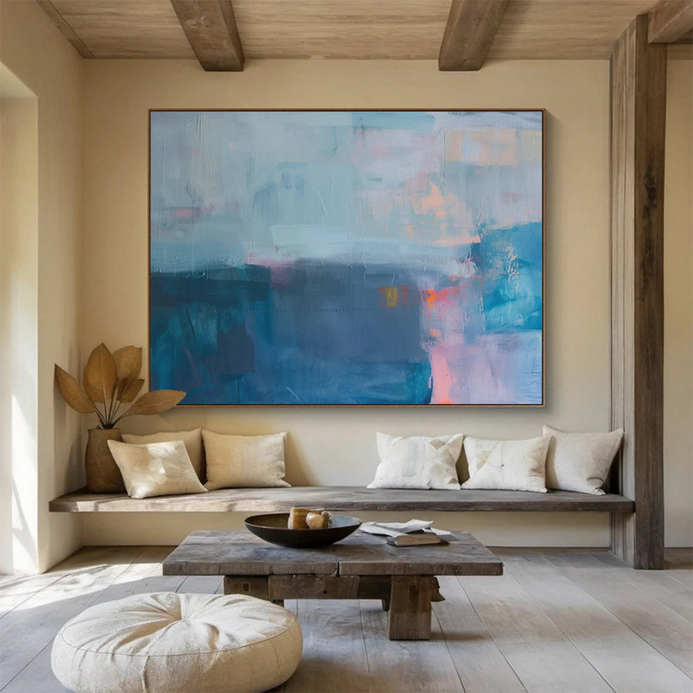 Colossal Textured Abstract Artwork for Living Room & Entryway DKH485