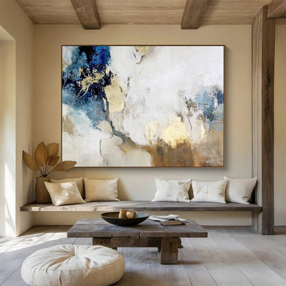 Massive Textured Abstract Canvas for Entryway & Office DKH509