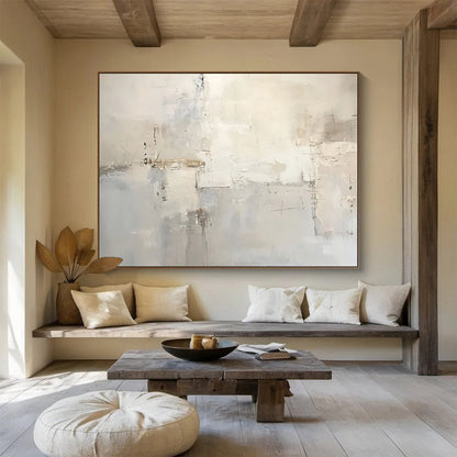 Giant Hand - Painted Textured Abstract Wall Mural for Entryway & Bedroom DKH624