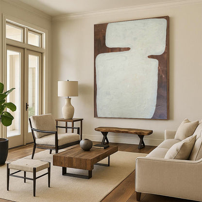 Breathtaking Custom - Rendered Textured Canvas Abstract for Bar & Bedroom DKH1082