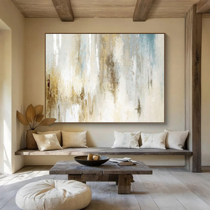 Hand-Painted Bespoke Abstract Canvas for Bedroom & Bar DKH137