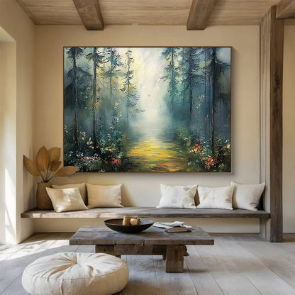 Statement - Making Large Abstract Canvas for Living Room & Office DKH871