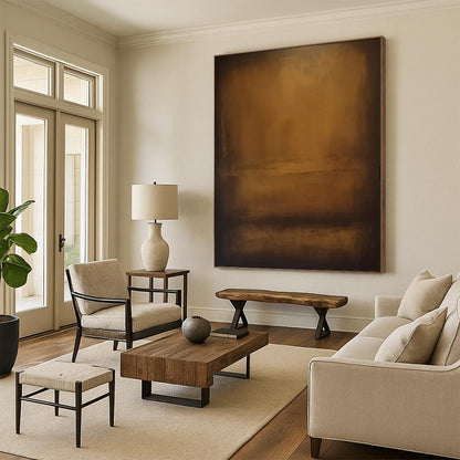 Handmade Large-Scale Abstract Art for Office & Hallway DTP372