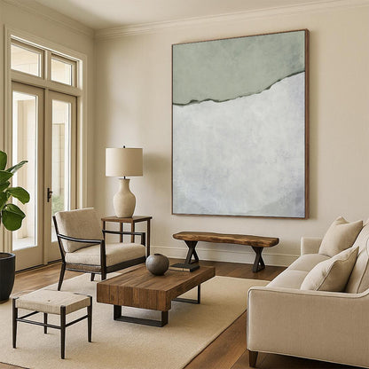 Handmade Large Abstract Paintings: Textured Styles for Bedroom & Office DTP241