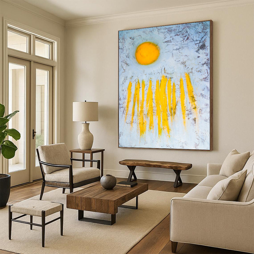 Dazzling Hand - Rendered Textured Canvas Abstract for Bar & Entryway DKH1089