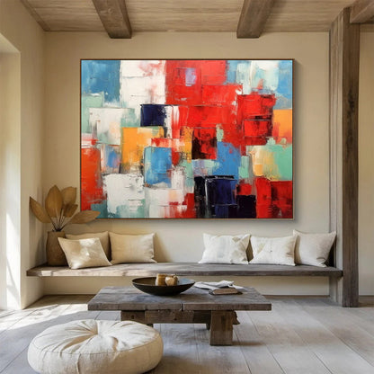 “Dynamic Expressions” Vast Abstract Wall Art for Bar & Living Room DKH277
