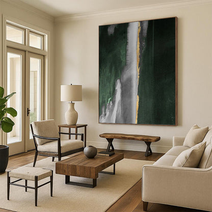 Grand Hand - Painted Textured Abstract Canvas for Bedroom & Bar DKH1203