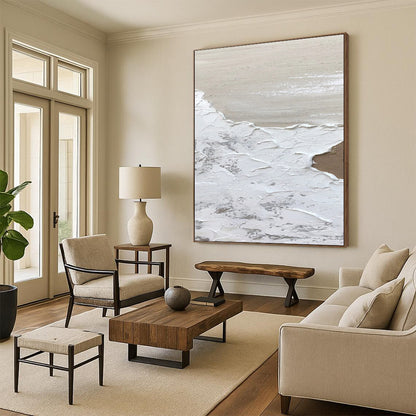 Large Custom Abstract Artworks with Textured Styles for Hotel & Entryway DTP374