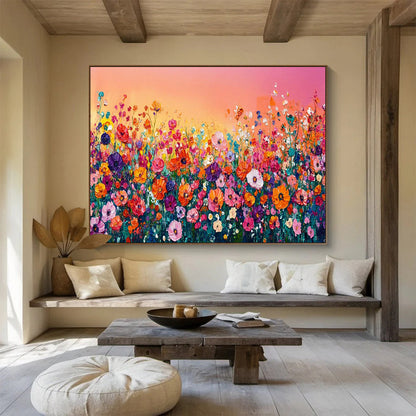 Hand - Crafted Textured Large Abstract Artwork for Versatile Spaces DKH680