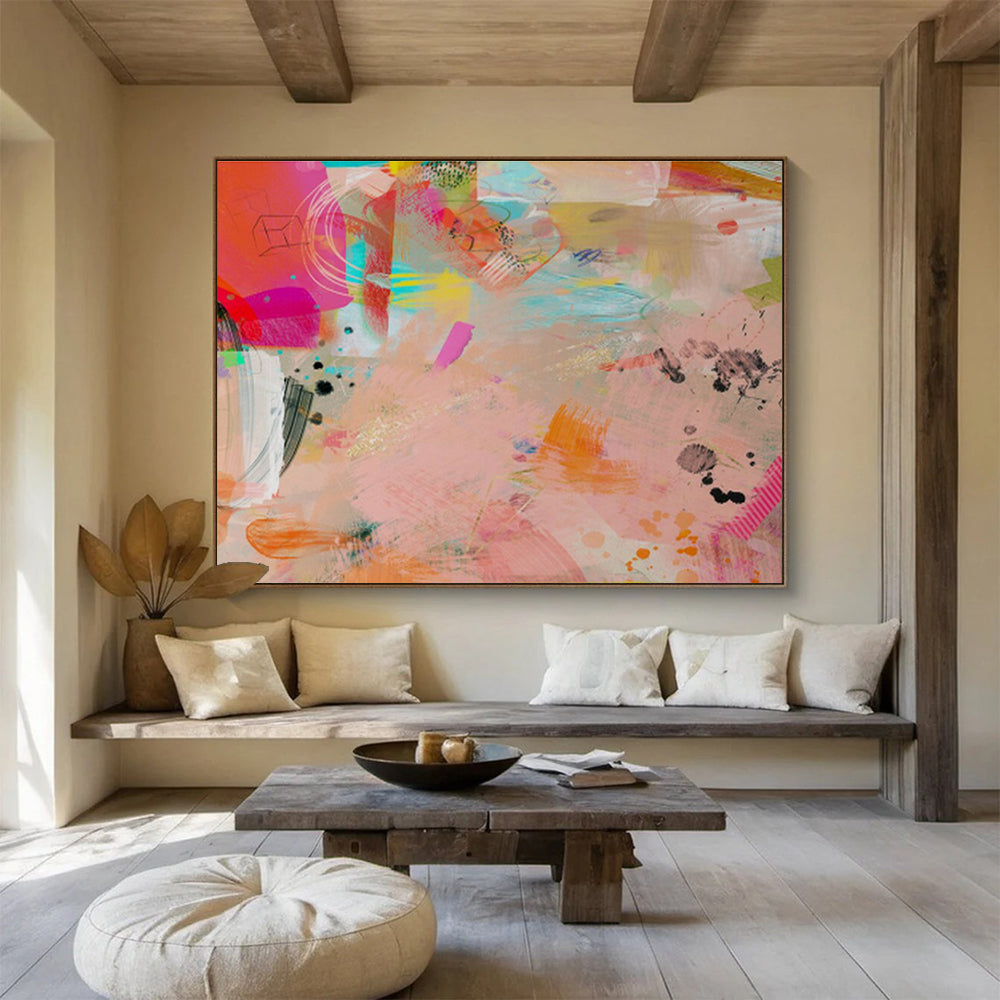 Bespoke Large - Format Art for Living Room & Office DKH079