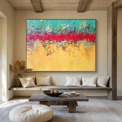 Colossal Abstract Wall Art for Entryway & Dining Room DKH403