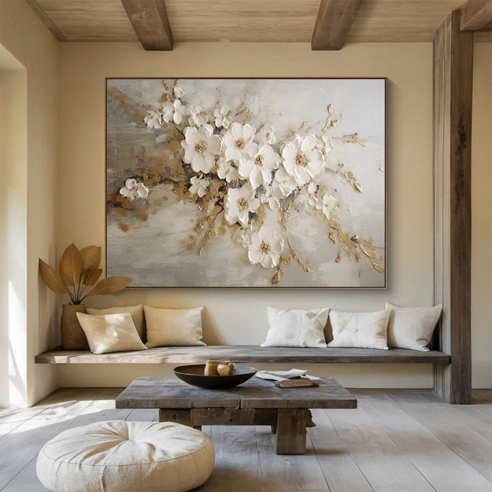 “Graceful Impressions” Colossal Abstract Painting for Office & Hallway DKH250