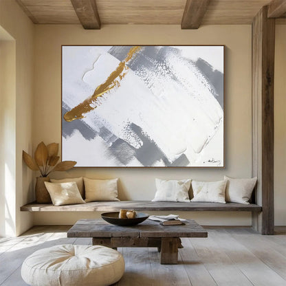 “Mystic Currents” Giant Abstract Wall Decor for Living Room & Hallway DKH317