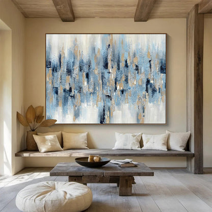 Giant Hand-Painted Abstract Wall Decor for Bedroom & Bar LargeART1519