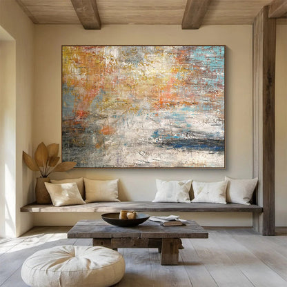 Dynamic Giant Abstract Painting for Office & Bedroom LargeART1584