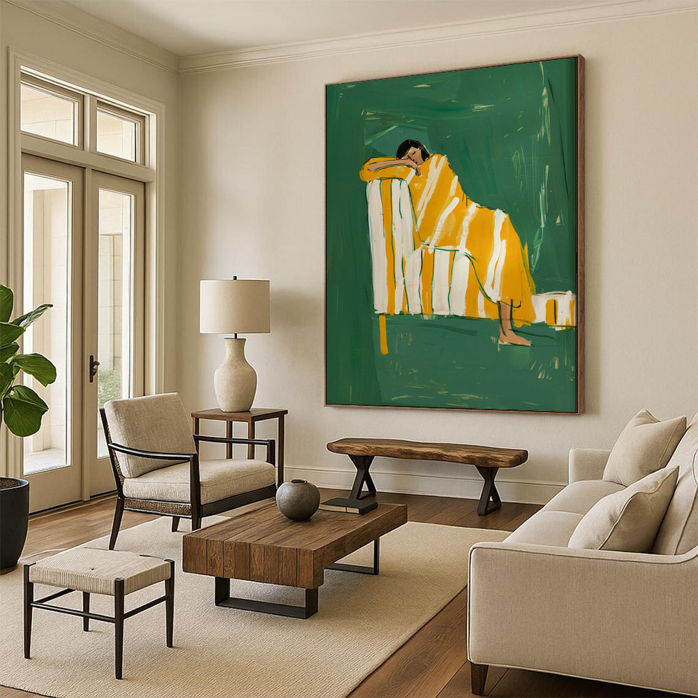 Modern & Minimalist Abstract Canvas Art for Office & Hotel LargeART2033