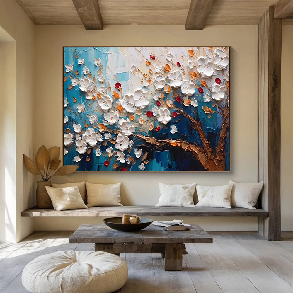 Cozy Large Abstract Painting for Bedroom & Hallway DKH888