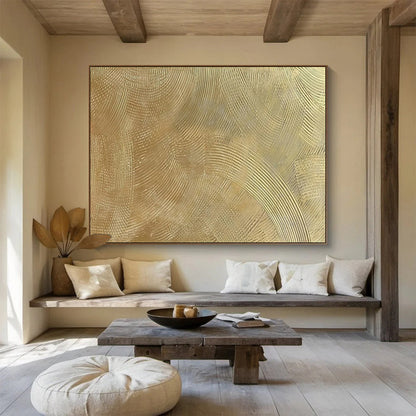 Colossal Hand-Painted Abstract Artwork for Bedroom & Dining Room LargeART1523