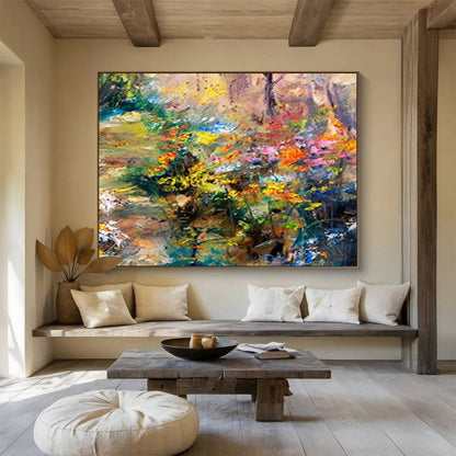 “Artistic Impulses” Massive Abstract Art for Living Room & Dining Room DKH364