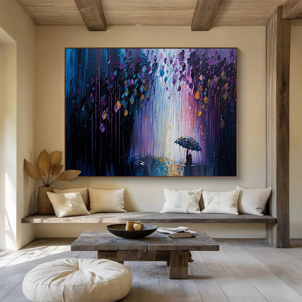 Dynamic Large Abstract Canvas for Office & Bar DKH876