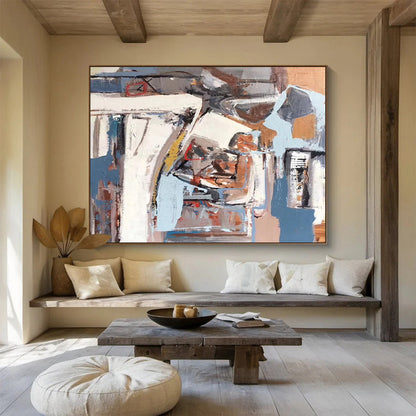 Abstract Coastal Collage - Modern Office Creativity DLZ026