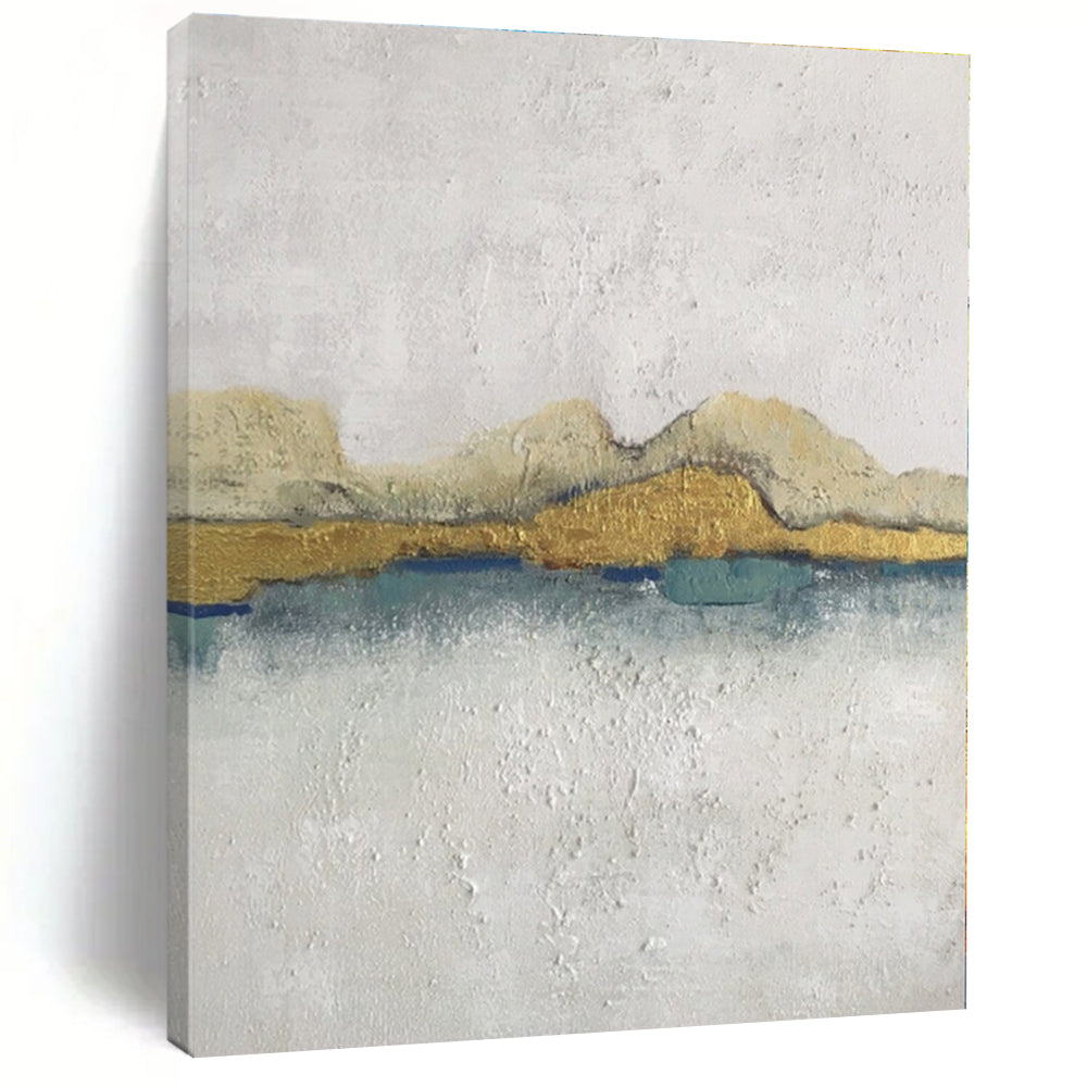 Staggering Custom Abstract Painting for Home Music Studio Equipment Wall