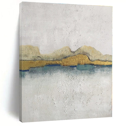 Staggering Custom Abstract Painting for Home Music Studio Equipment Wall