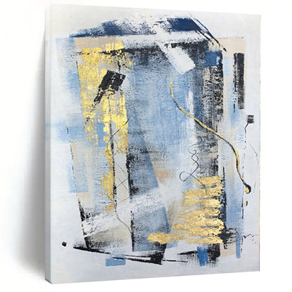 Immense Made-to-Order Abstract Canvas for Kitchen Pantry Feature Walls