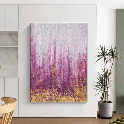 Monumental Abstract Expressionist Canvas - Commissioned Mixed Media for Contemporary Art Galleries