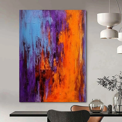 Large-Scale Hand-Painted Contemporary Abstract Mural for Hotel Children’s Playrooms
