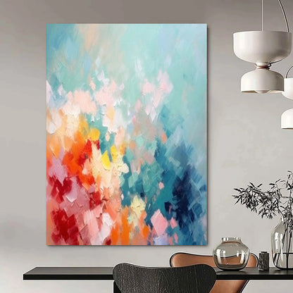 Super-Sized Hand-Painted Modern Abstract Wall Decor for Home Dining Nooks