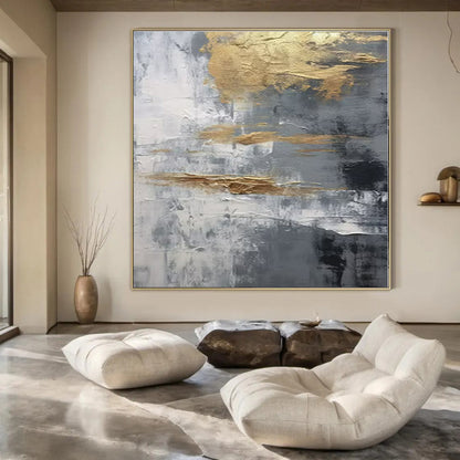 Whimsical Animalia Hand-Painted Abstract Art for Playful Bedrooms