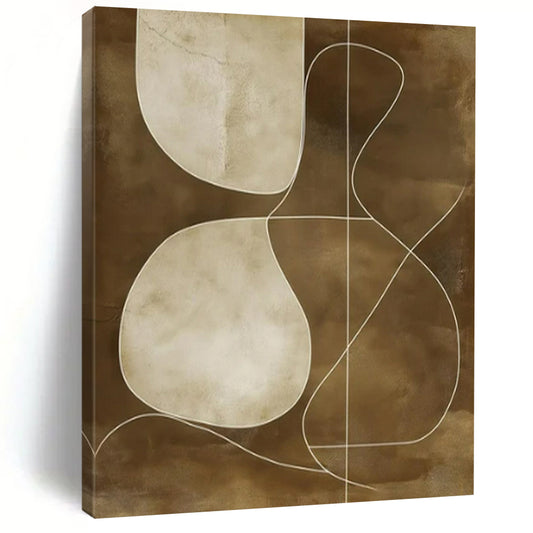 Extra-Huge Hand-Painted Contemporary Abstract Painting for Wedding Venue Ceremony Aisles