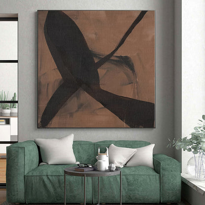 Giant Made-to-Order Abstract Painting for Mudroom Entryways