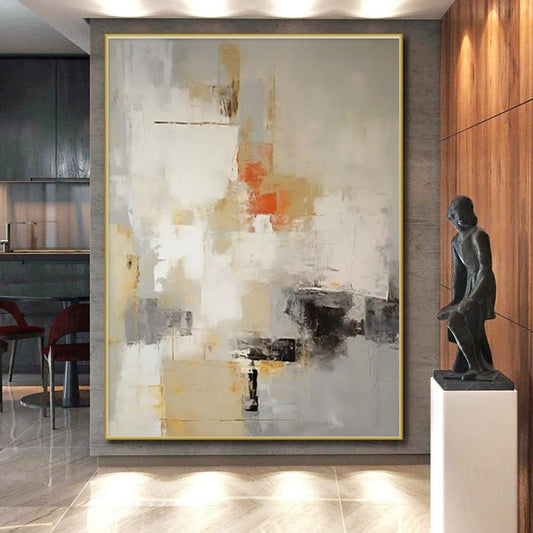 Monumental Contemporary Abstract Art for Event Silent Auction Display Areas